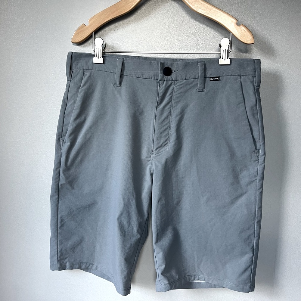Hurley x Nike Dri-fit Gray Men’s Golf Shorts Size 31 - Like New